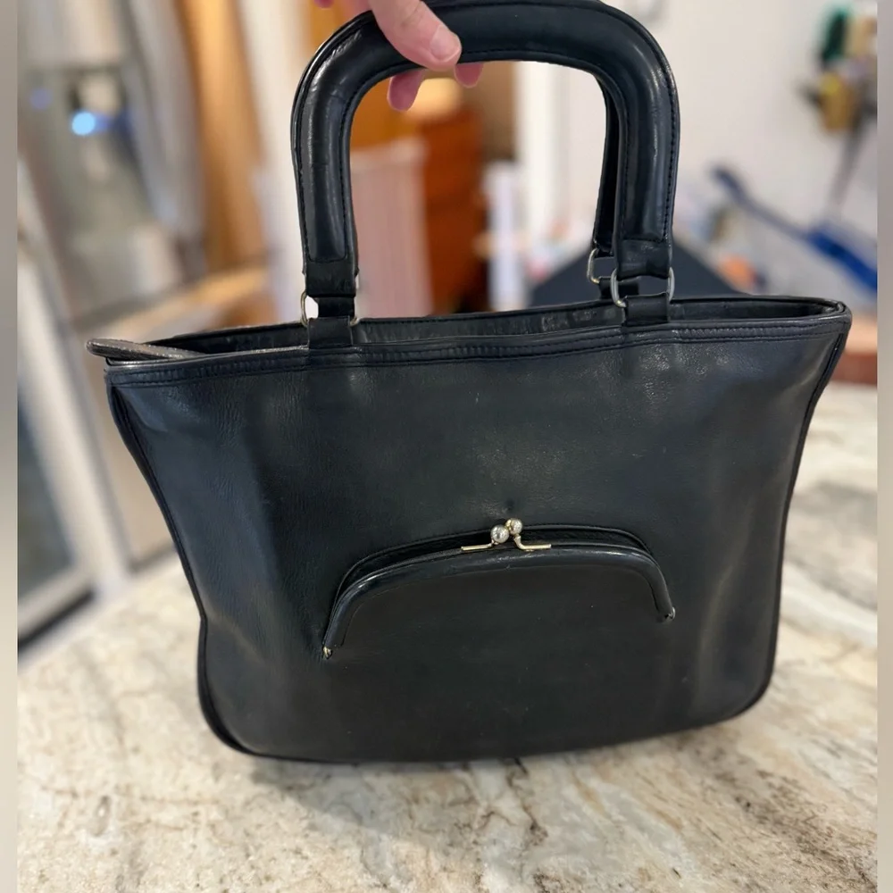 Stunning rare vintage Bonnie Cashin Coach watermelon tote EUC - Picture 1 of 9